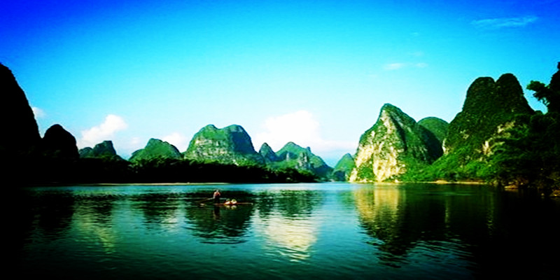 桂林漓江陽朔、大榕樹月亮山、劉三姐大觀園、