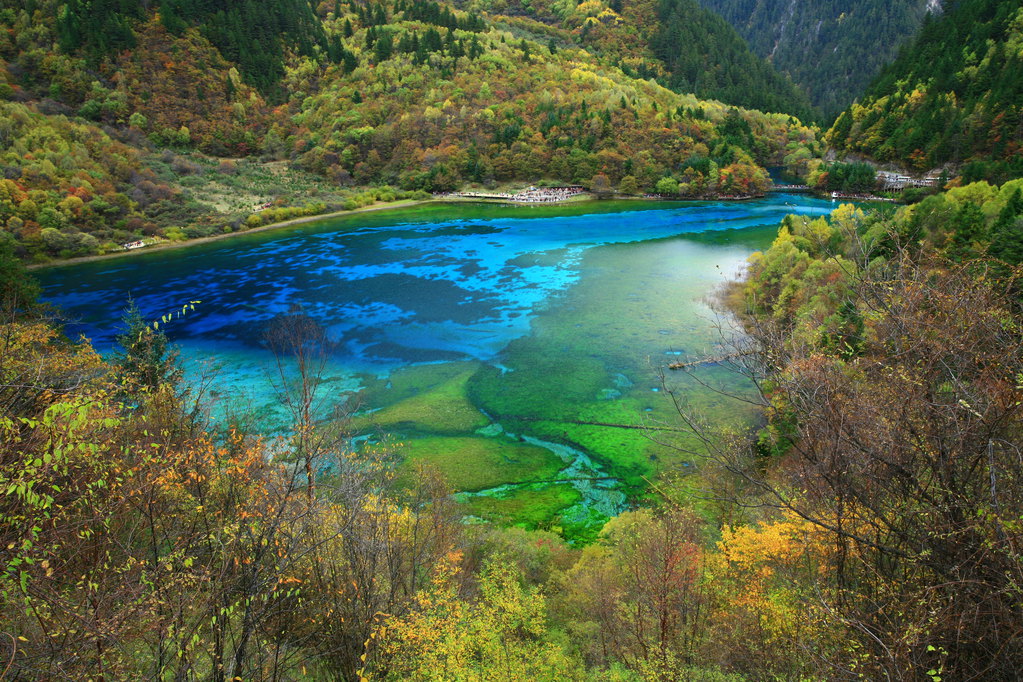 成都、九寨溝、黃龍、青城山、都江堰雙飛6天